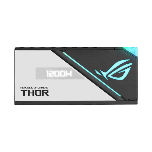 Asztali tápegységek Rog Thor 1200p2 Gaming Psu számítógépes tápegység támogatása Rtx 4090 4080 Rog-thor-1200p2-gaming