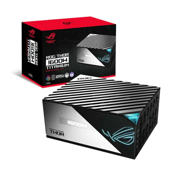 Asus tápegységek Rog Thor 1600t Gaming Psu számítógépes tápegység Rtx 4090 4080 Rog-thor-1600t-gaming támogatás Rog-thor-1600t-gaming