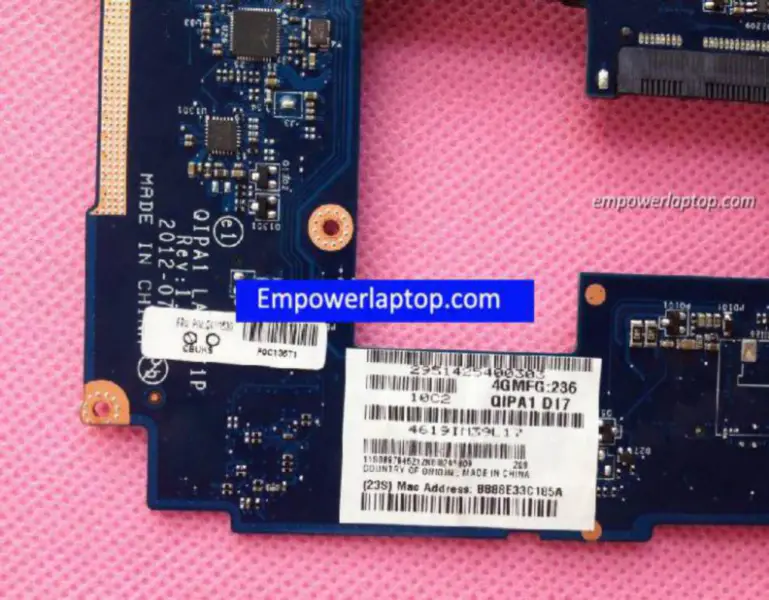 Lenovo S230U i5 QIPA1 LA-8671P alaplap