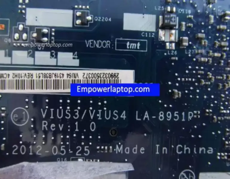 Lenovo IDEAPAD S400 LA-8952P 11SS90002932 alaplap