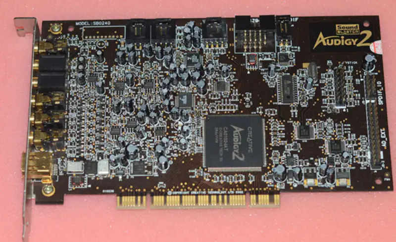 Creative Sound Blaster Audigy 2 SB0240 7.1 csatornás PCI hangkártya