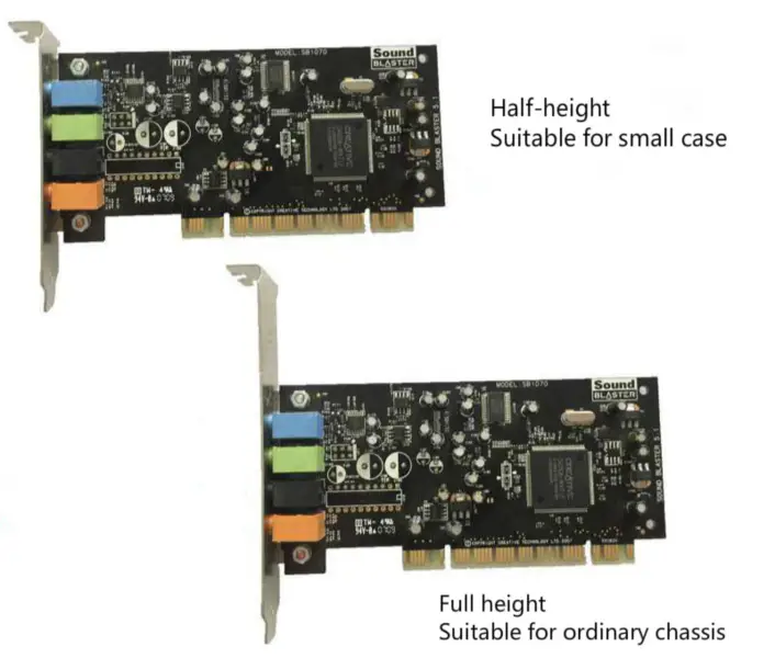 Creative Sound Blaster SB1070 5.1 csatornás PCI hangkártya