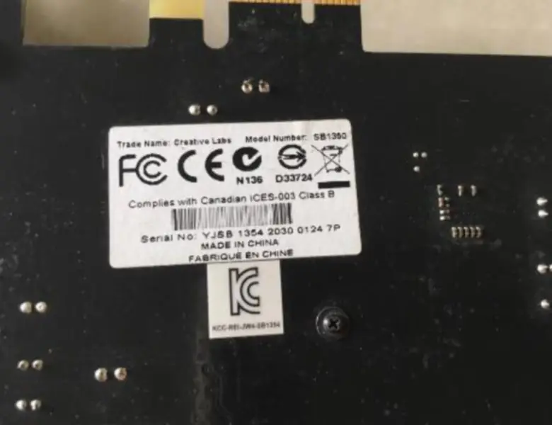 Creative Sound Blaster Recon3D SB1350 hangkártya