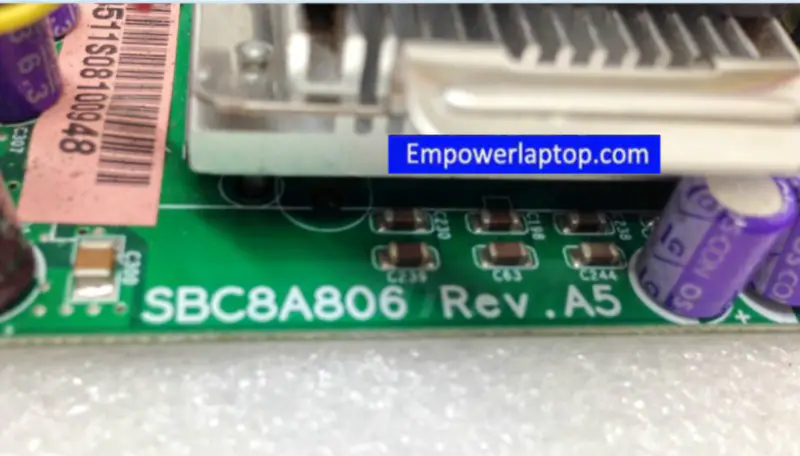 AXIOMTEK SBC8A806 REV.A5 ipari alaplap