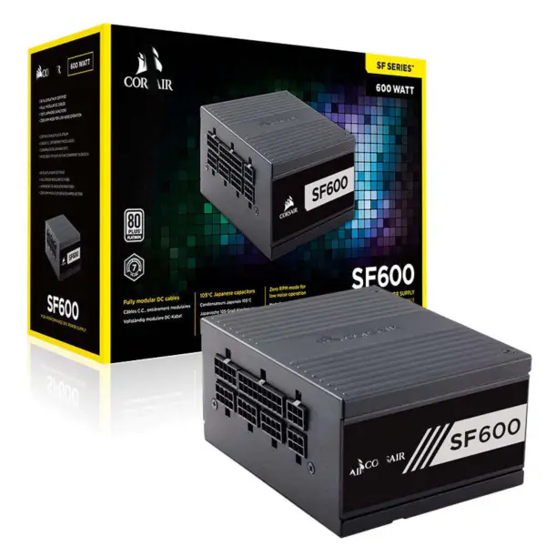 Cors Air sorozatú számítógépes tápegység 600w Sf600 Sfx Pfc Sf750 750w
