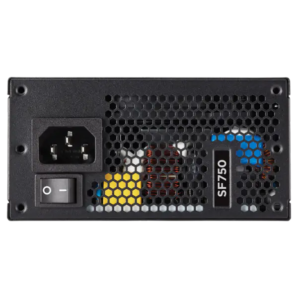 Cors Air Power Pc tápegység Sf750 750w Platinum Sfx tápegység 80 Plus Platinum teljes modul ventilátor elakadása