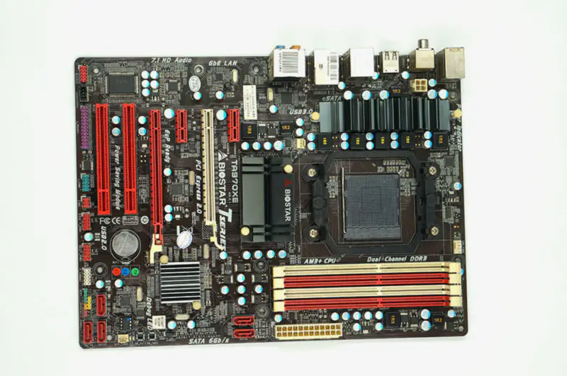 Biostar TA970XE AM3+ alaplap