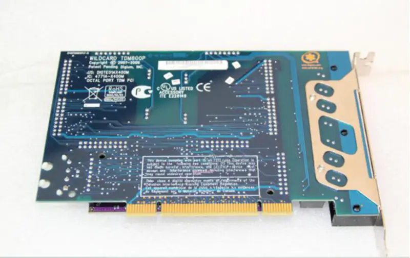 Digium TDM800P alaplap