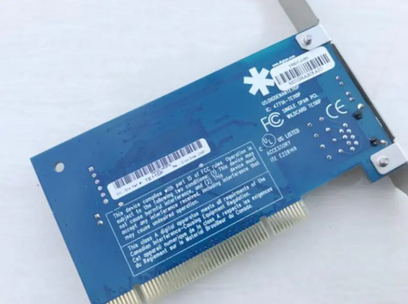 Asterisk E1 kártya TE110P Digitális 1 portos Asterisk kártya Asterisk E1/T1/J1 kártya Egy portos Asterisk E1/T1/J1 kártya