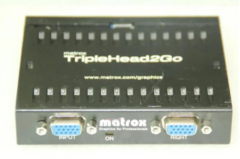 Matrox TripleHead2Go digitális többkijelzős adapter