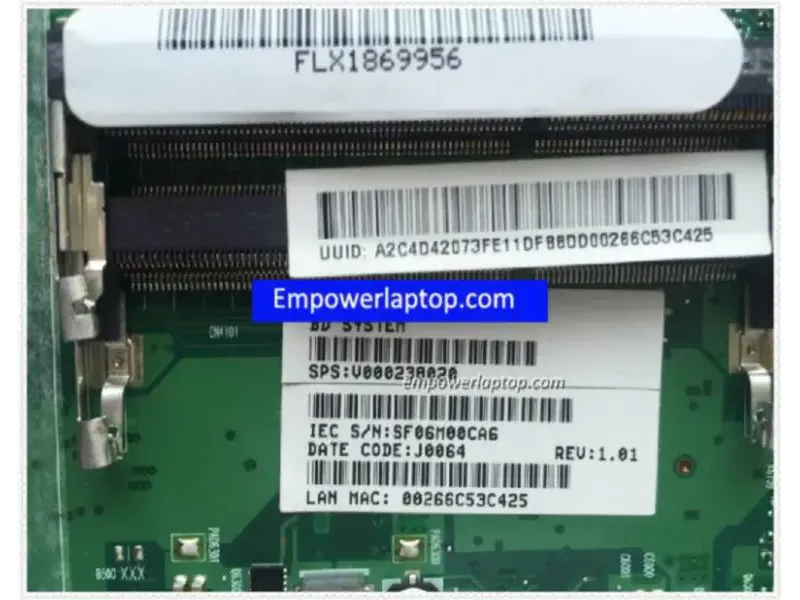 Toshiba Satellite C645 C645D SPS V000238020 1310A2357602 alaplap