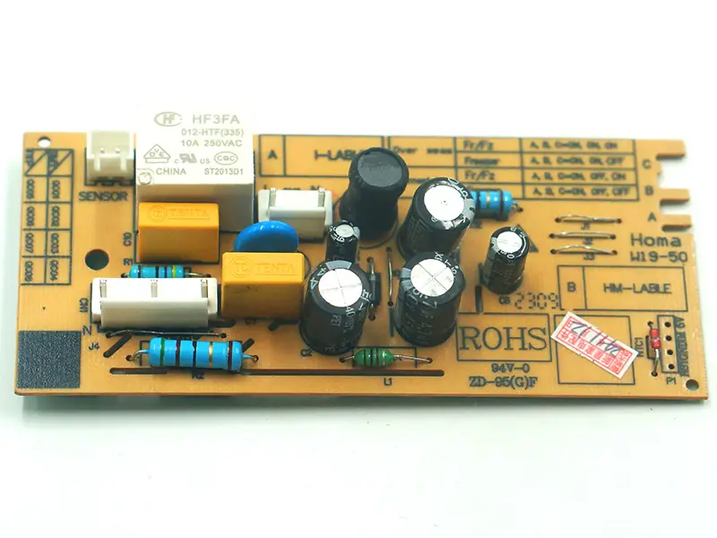 Homa PCB W19-50 W19-50ABC áramköri kártya