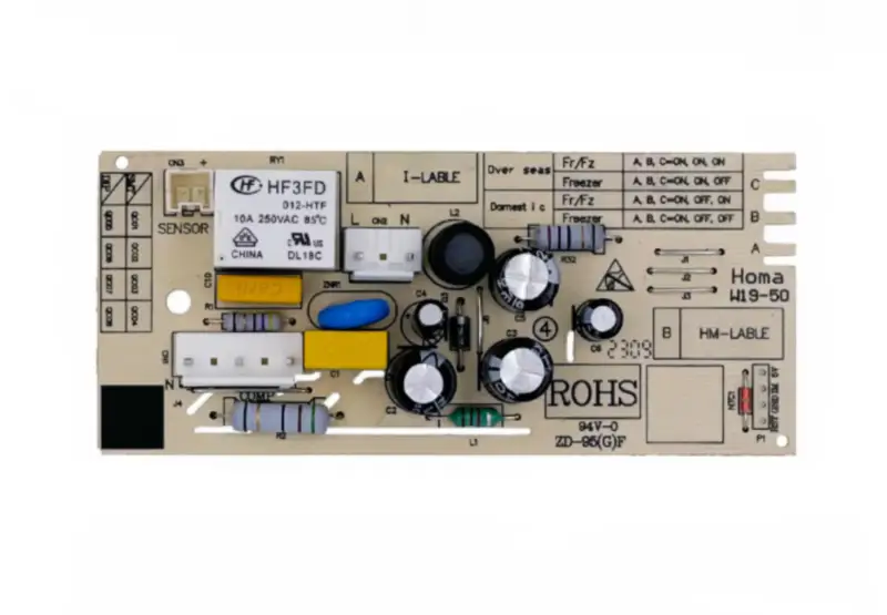 Homa PCB W19-50 W19-50ABC áramköri kártya