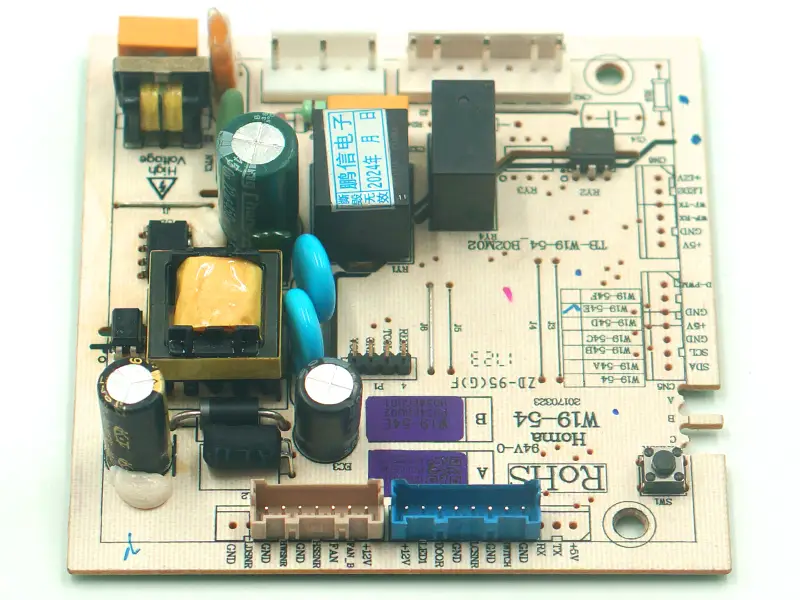 Homa hűtőszekrény vezérlőpanel W19-54 W19-54B W19-54C W19-54D W19-54E W19-54F W19-54AV W19-54BV W19-54AV W19-54BV