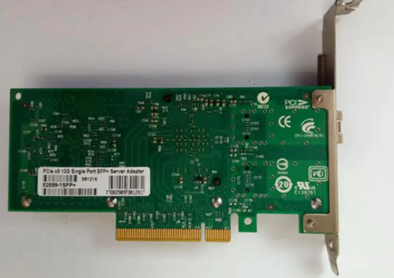 X520-DA1 E10G41BTDA OEM 10Gb Ethernet konvergált hálózati adapter