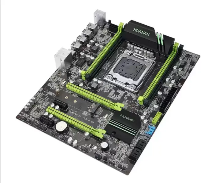 HUANAN E5 VER:2.49 X79 alaplap LGA2011 REG ECC memória és Xeon E5 processzor támogatása