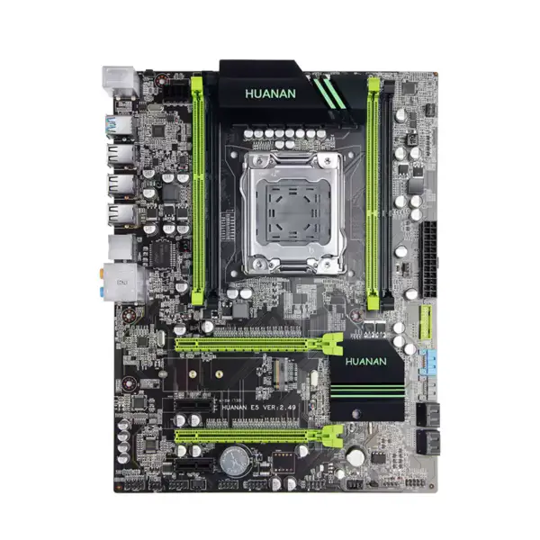 HUANAN E5 VER:2.49 X79 alaplap LGA2011 REG ECC memória és Xeon E5 processzor támogatása