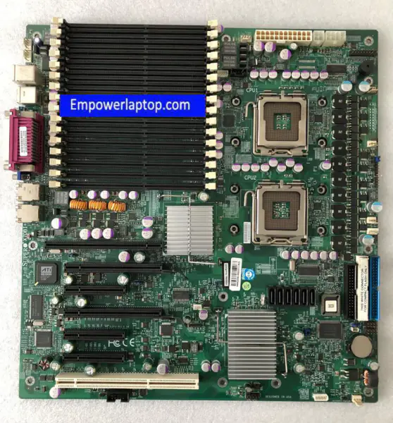 SuperMicro X7DBI+ 771 grafikus munkaállomás alaplap 500OP támogatás 54 53 52