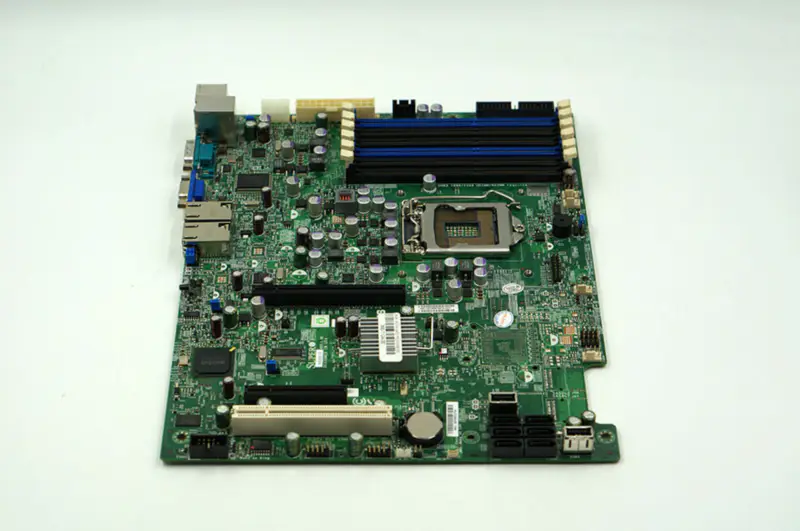SuperMicro X8SIE-F LGA1156 Single Server alaplap S3420 lapkakészlet 6 memóriafoglalat Dual Gigabit LAN