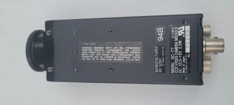 SONY XC-77 monokróm CCD ipari kamera