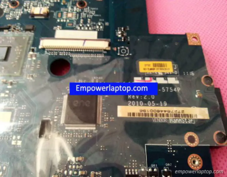 Lenovo LA-5754P Z565 G565 Z565 alaplap