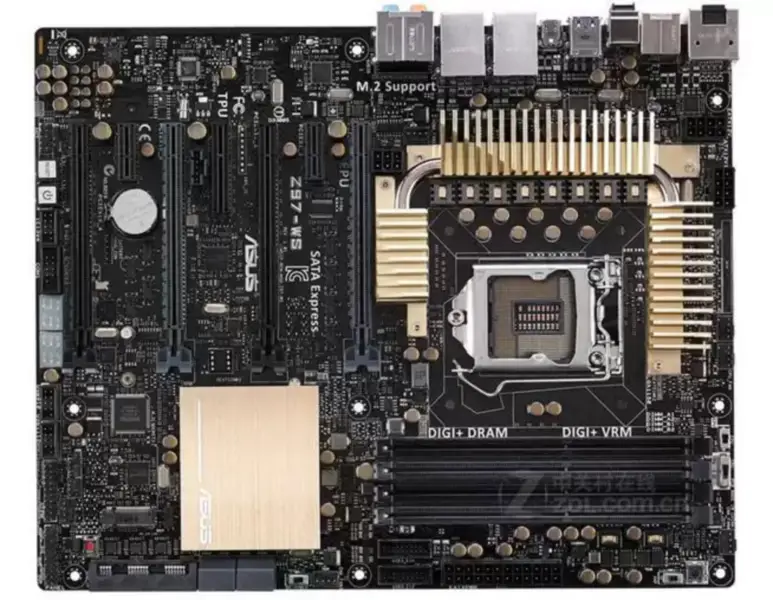 Asus Z97-WS alaplap LGA1150 DDR3 ATX