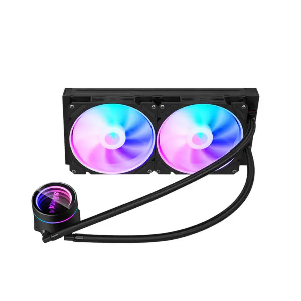 Integrált Cpu vízhűtő folyadékhűtő színes ventilátorral