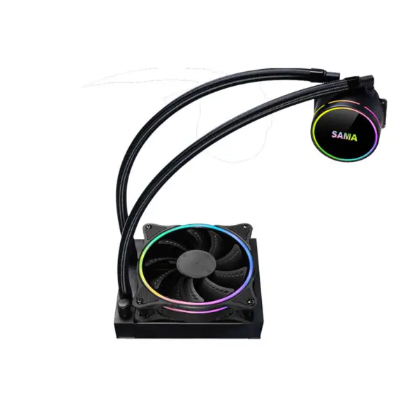 Sama 120 mm-es radiátor Rainbow Pc Para Cpu Rgb folyadékhűtő blokk számítógép Cpu vízhűtők