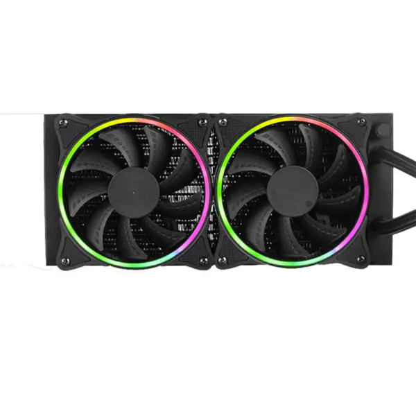 Sama 24cm Aio Cpu hűtő radiátor réz víz folyadékhűtés Pc Cpu hűtő Rgb izzás