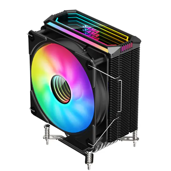 Sama 6 hőcsövek Cpu hűtő 4 Pin Rgb Pc csendes Intel Lga 2011 775 1200 1150 1151 1155 X79 X99 Am3 Am4 Am5 Cpu hűtőventilátor H