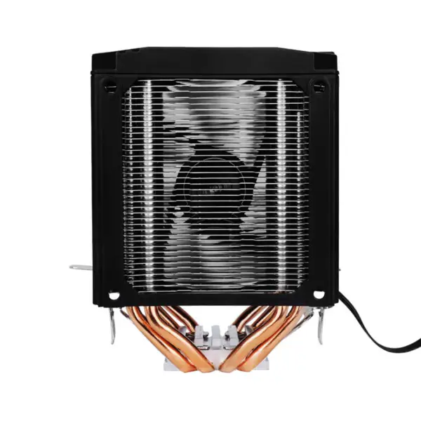 Sama 9cm kettős torony léghűtő testreszabható Argb felső fedél Cpu radiátor fekete/ezüst kicsi, de erős Cpu léghűtő