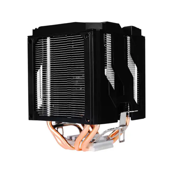 Sama 9cm kettős torony léghűtő testreszabható Argb felső fedél Cpu radiátor fekete/ezüst kicsi, de erős Cpu léghűtő