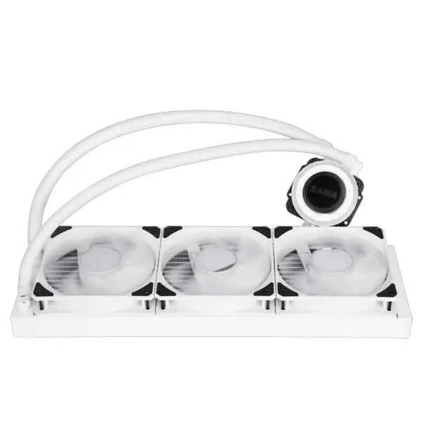 Sama Aio Cpu 360 mm-es radiátor fehér fekete hűtőborda folyékony Rgb hűtő Cpu Pc számítógép processzor vízhűtés radiátor Pc Gaming