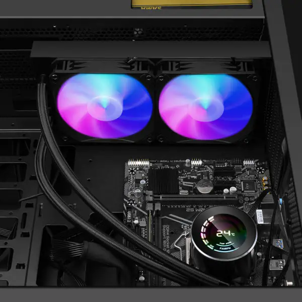 Sama All In One vízhűtés Aio Cpu folyadékhűtő 5v Rgb támogatás réz radiátor Pc vízhűtő készlet