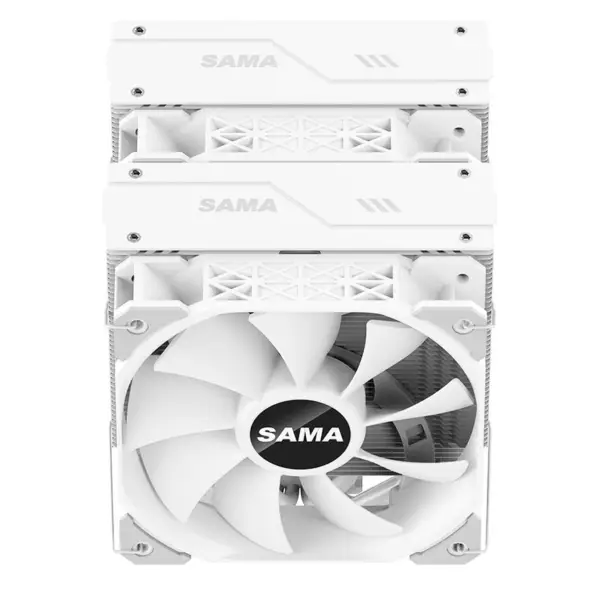 Sama Am4 Am5 Cpu hűtőborda hűtő erős funkcionális ventilátor kettős ventilátor hűtő Cpu processzor hűtés
