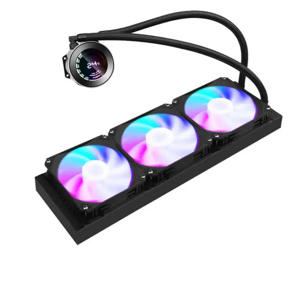 Sama Argb 360mm Intel Amd Aio Cooler vízhűtés Cpu vízhűtő hőmérséklet kijelzővel