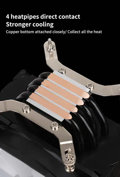 Sama számítógépes radiátor hűtő Cpu léghűtő ventilátor a játék esetében