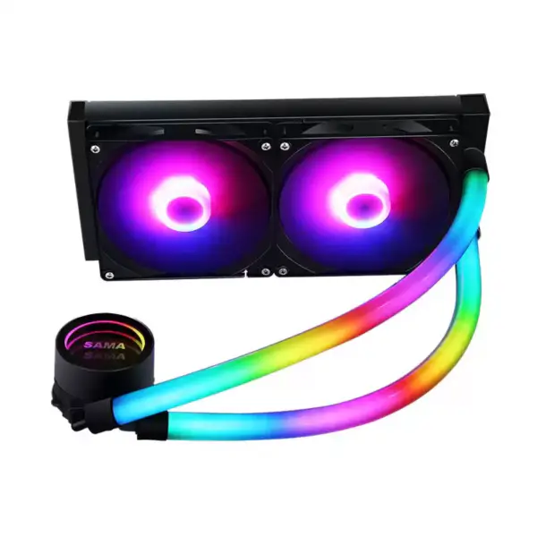 Sama Custom vízhűtés Heatdink Cpu Argb vízhűtés 280 univerzális folyadékhűtő
