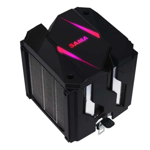 Sama 4 hőcsövek 90mm Cpu ventilátor hűtő hűtőborda szivárvány Cpu hűtő léghűtő