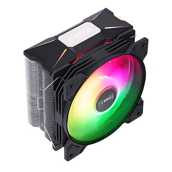 Sama 4 hőcsövek Argb fényhatás Cpu léghűtő Cpu hűtő Cpu radiátor