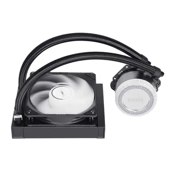 Sama fekete 120 mm-es radiátor Pc Cpu folyadékhűtés