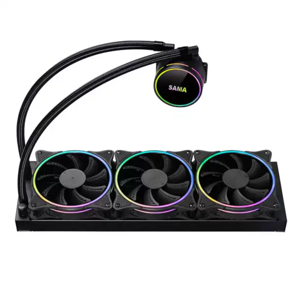 Sama vízhűtő készlet Pc Gpu Cooler fekete folyékony rendszer Cpu Cooler 1700 Cpushoz