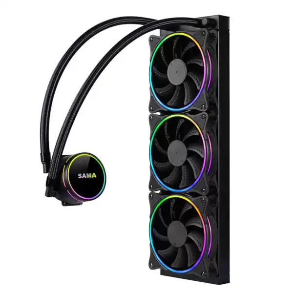 Sama vízhűtő készlet Pc Gpu Cooler fekete folyékony rendszer Cpu Cooler 1700 Cpushoz