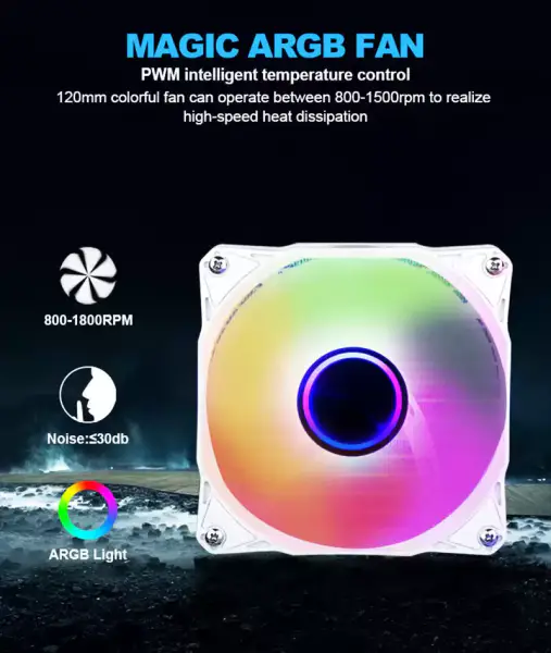 Sama testreszabott 120mm Rgb világítás folyékony Aio Cooler Cpu folyadékhűtő vízhűtés folyadékhűtő Pc-hez