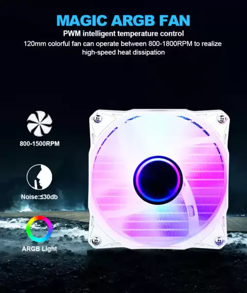 Sama testreszabott 240mm Rgb világítás folyékony Aio Cooler Cpu folyadékhűtő vízhűtés folyadékhűtő folyadékhűtő Pc-hez
