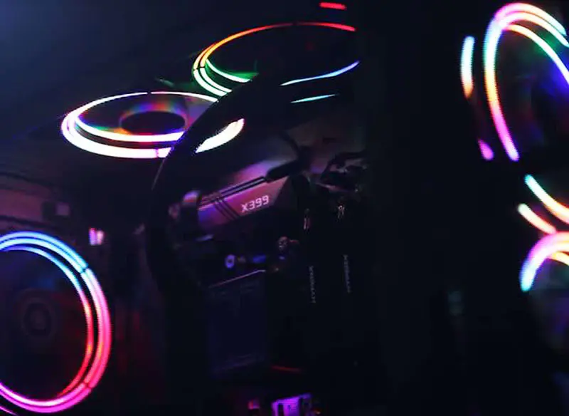 Alseye 120mm Rgb folyadékfőző ventilátor játék számítógéphez