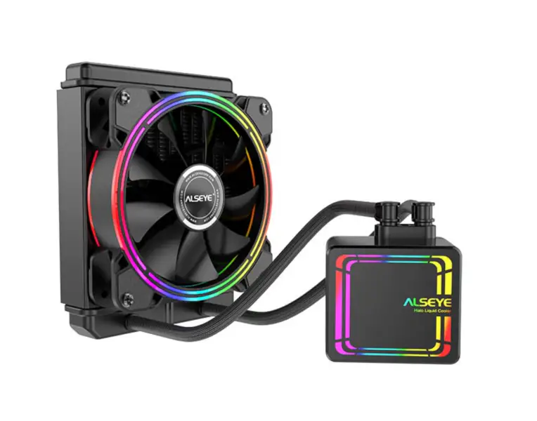 Alseye 120mm Rgb folyadékfőző ventilátor játék számítógéphez