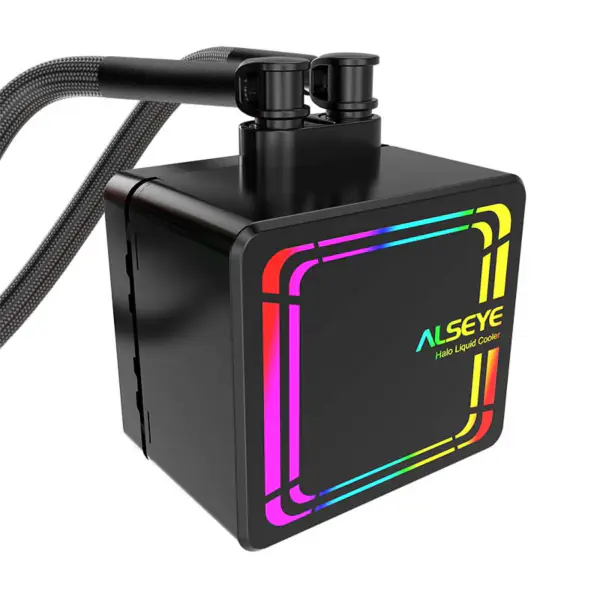 Alseye 120mm Rgb folyadékfőző ventilátor játék számítógéphez
