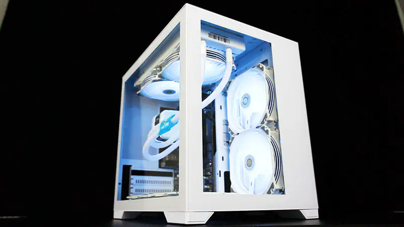 Alseye 360mm fehér keret szinkronizálás Argb Aio folyadékhűtő hőmérséklet kijelzővel 12. generációs Cpu számára