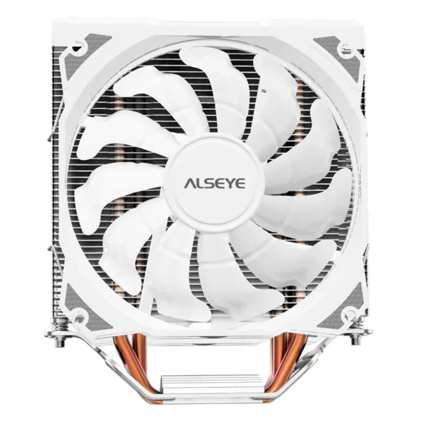 Alseye 4 hőcső 120mm szinkronizált kettős ventilátor torony Argb Cpu léghűtés ventilátor